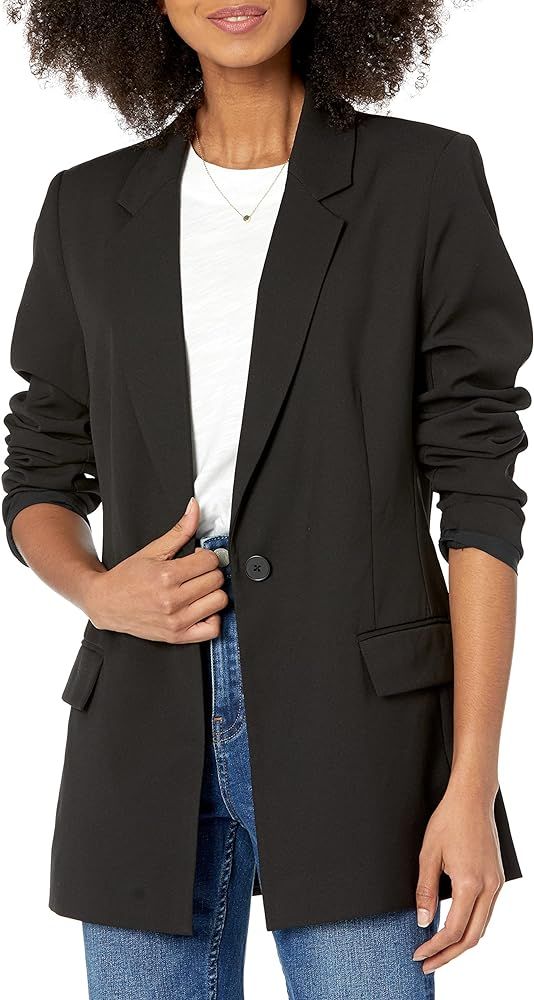 The Drop Women's Blake Long Blazer | Amazon (US)