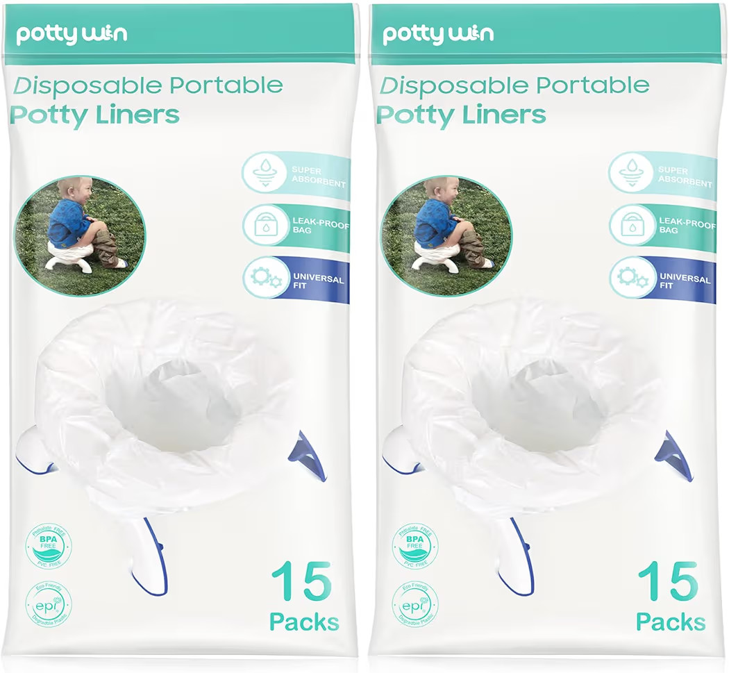 [30 Counts] Disposable Potty Liners Compatible with OXO Tot 2-in-1 Go Potty, Potty Refill Bags fo... | Amazon (US)