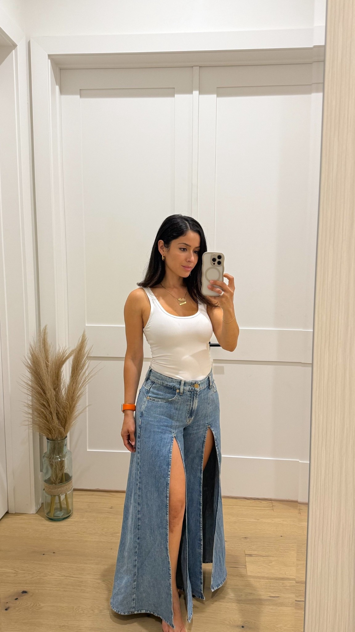 Date Night Outfit ft. these super fun Seven For All Mankind jeans! They really are the star of the show! 🫶🏼✨ #LTKMustHaves #LTKDateNight

#LTKFamily