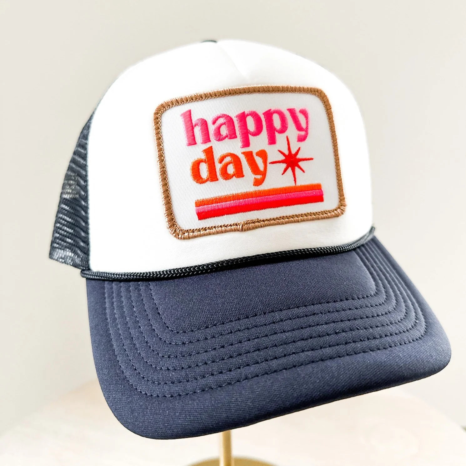 Happy Day Trucker Hat | Capital Z LLC