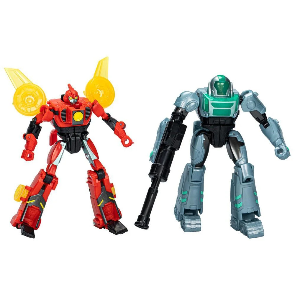 Transformers Toys EarthSpark Cyber-Combiner Terran Twitch and Robby Malto Action Figures - Walmar... | Walmart (US)
