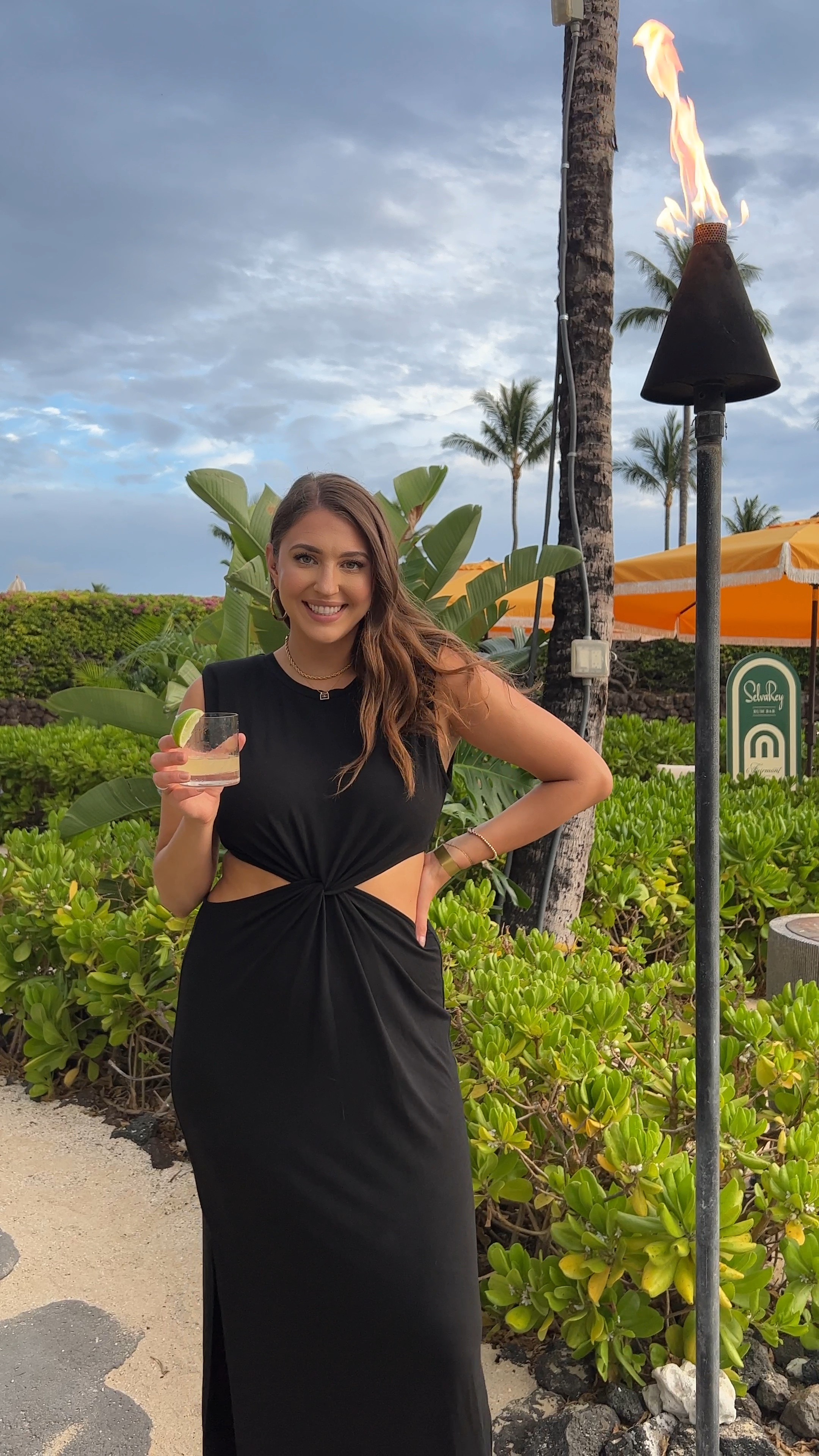 Amazon black cut out dress wearing size l 

#LTKunder50 #LTKtravel #LTKSeasonal