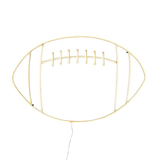Football Neon LED Light | Pottery Barn Teen