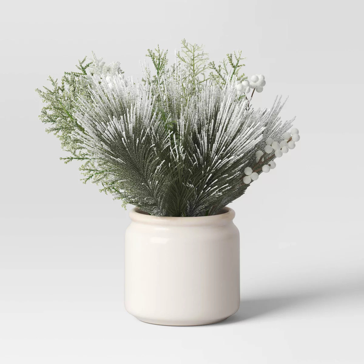 Artificial Plant Large Heavy Flocked Arrangement - Threshold™ | Target
