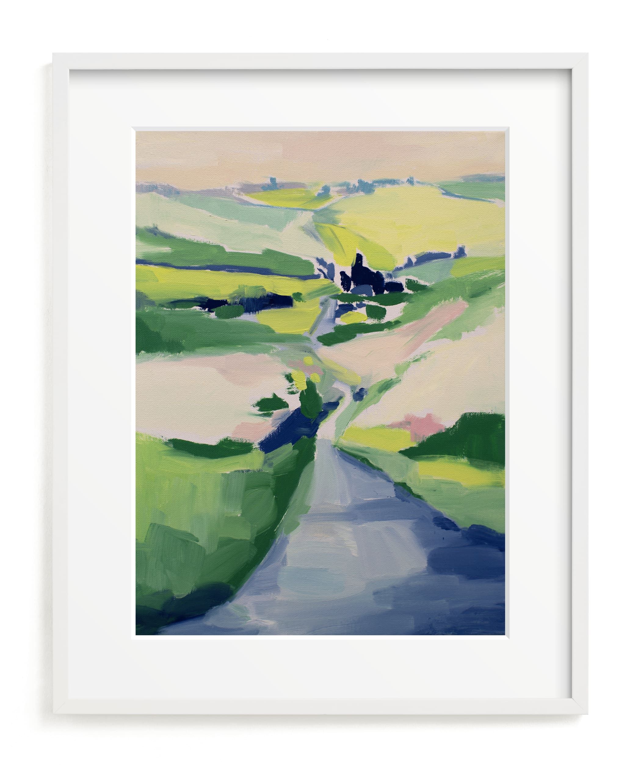 "Meandering Through" - Painting Limited Edition Art Print by Alysia Quisenberry. | Minted