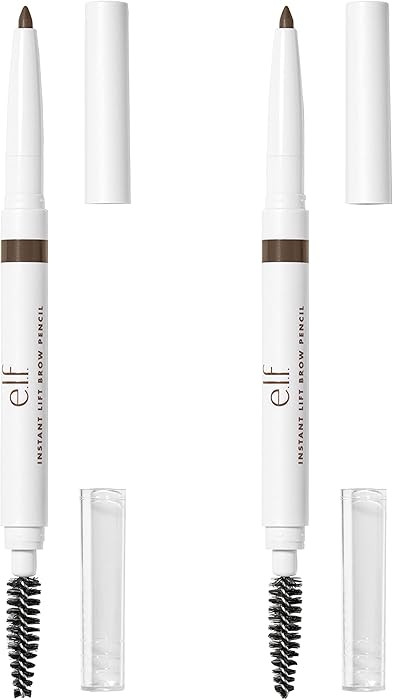 e.l.f. Instant Lift Brow Pencil, Vegan & Cruelty-Free, Dual-Ended Precision Brow Pencils For Shap... | Amazon (US)