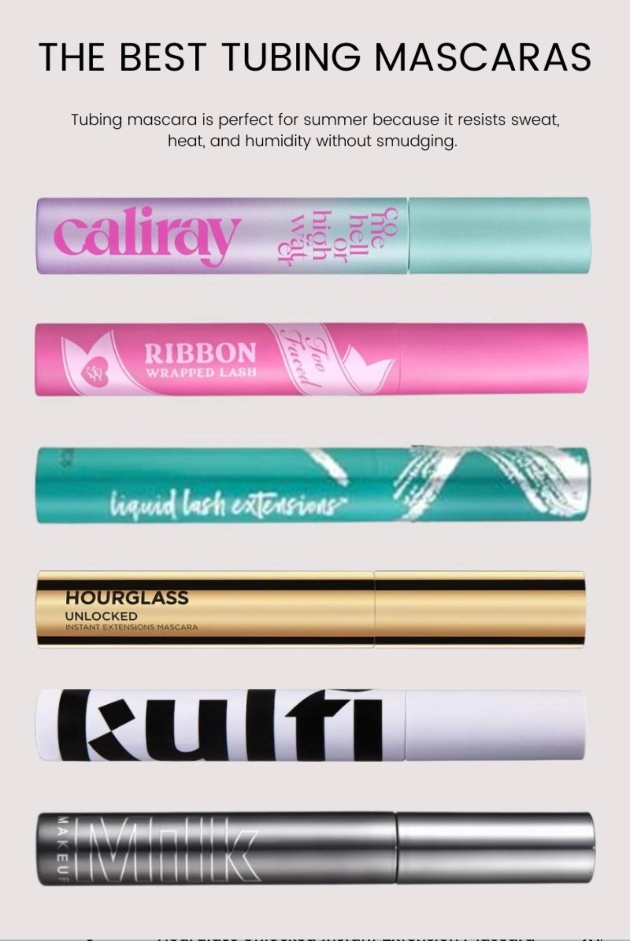 The Best Tubing Mascaras

Now is a great time to buy a tubing mascara. With the Sephora Sale and Ulta Sale both running, you can get one on sale. 

Sephora Sale, Ulta Sale, Mascara, Tubing Mascara, Hourglass, Kulfi, Caliray

#LTKBeauty #LTKSaleAlert
