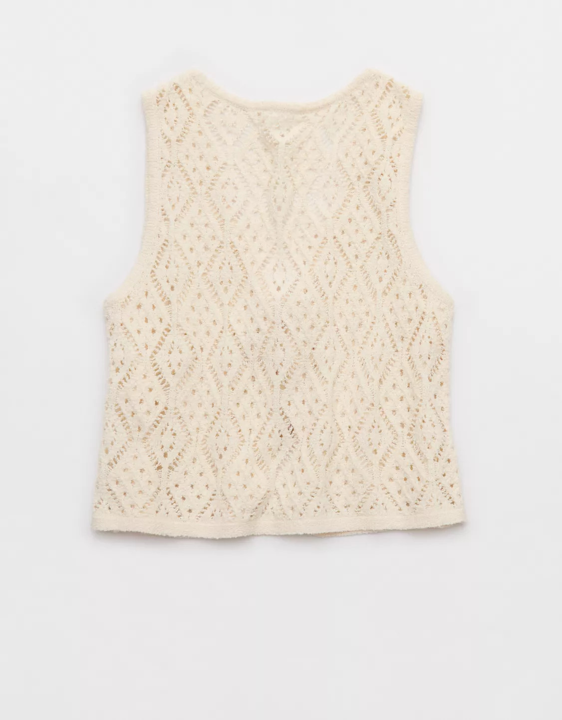 Aerie Crochet Tie Vest | Aerie