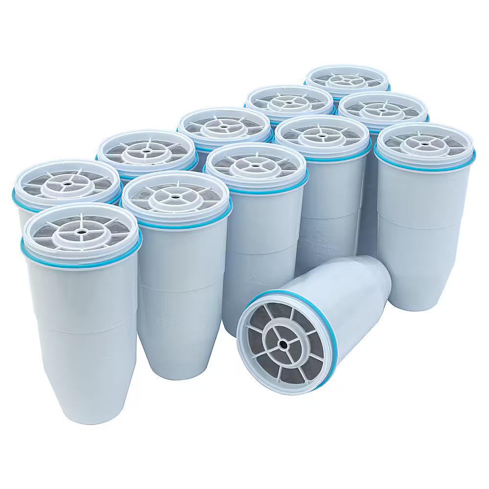 ZeroWater - Filters for Water Filter Pitchers (12-Pack) - White | Best Buy U.S.