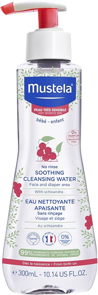 Amazon.com: Mustela Baby Soothing Cleansing Water, 10.14 Fl Oz (Pack of 1) : Baby | Amazon (US)