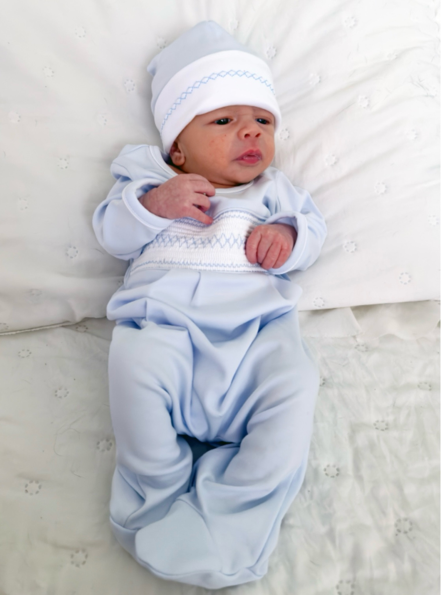 #ad 
Charlie looks so sweet in his @feltmanbrothers cotton onesie & hat. This is so darling and timeless. One of those outfits I will keep forever! 
This is perfect for photos, special occasions or holidays! #feltmanbrothers

#LTKFindsUnder50 #LTKBaby #LTKKids
