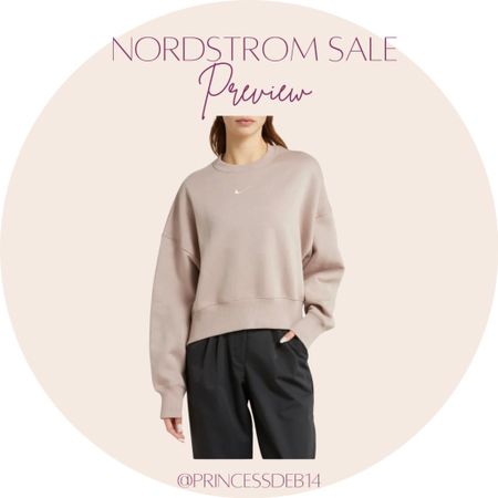 This sweatshirt sells out every year during the Nordstrom Sale!

#LTKsalealert #LTKxNSale #LTKFitness