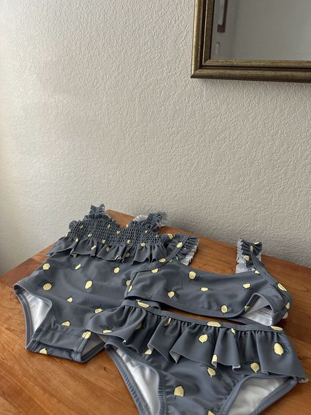 Baby girl and toddler girl lemon swimsuits from Walmart! 

#LTKKids #LTKSwim #LTKBaby
