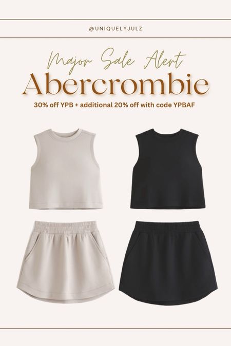 Huge Abercrombie YPB Sale! Obsessed with these neoknit skirts. Pair with sneakers and a baseball hat!



#LTKfitness #LTKsalealert #LTKfindsunder50