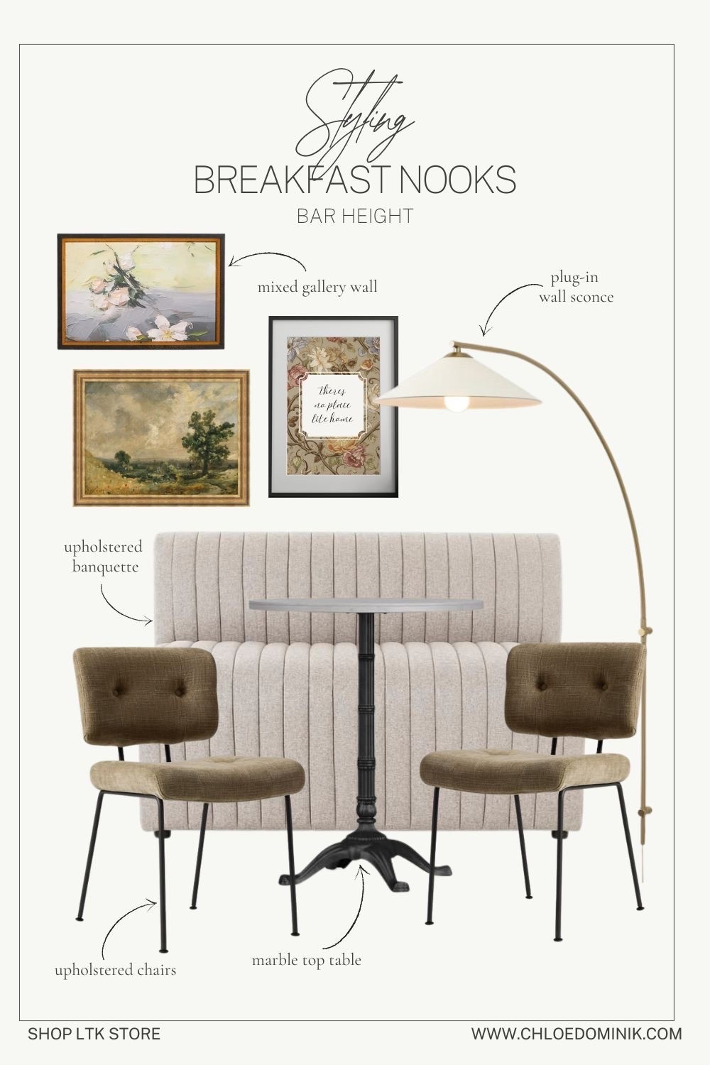 Styling Breakfast Nooks: Parisian

#LTKhome