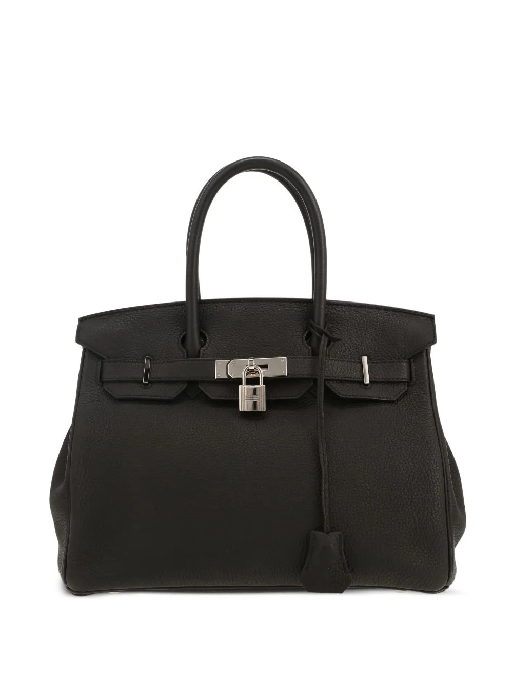Hermès Pre-Owned 2018 Birkin 30 cm handbag - Black | Farfetch Global
