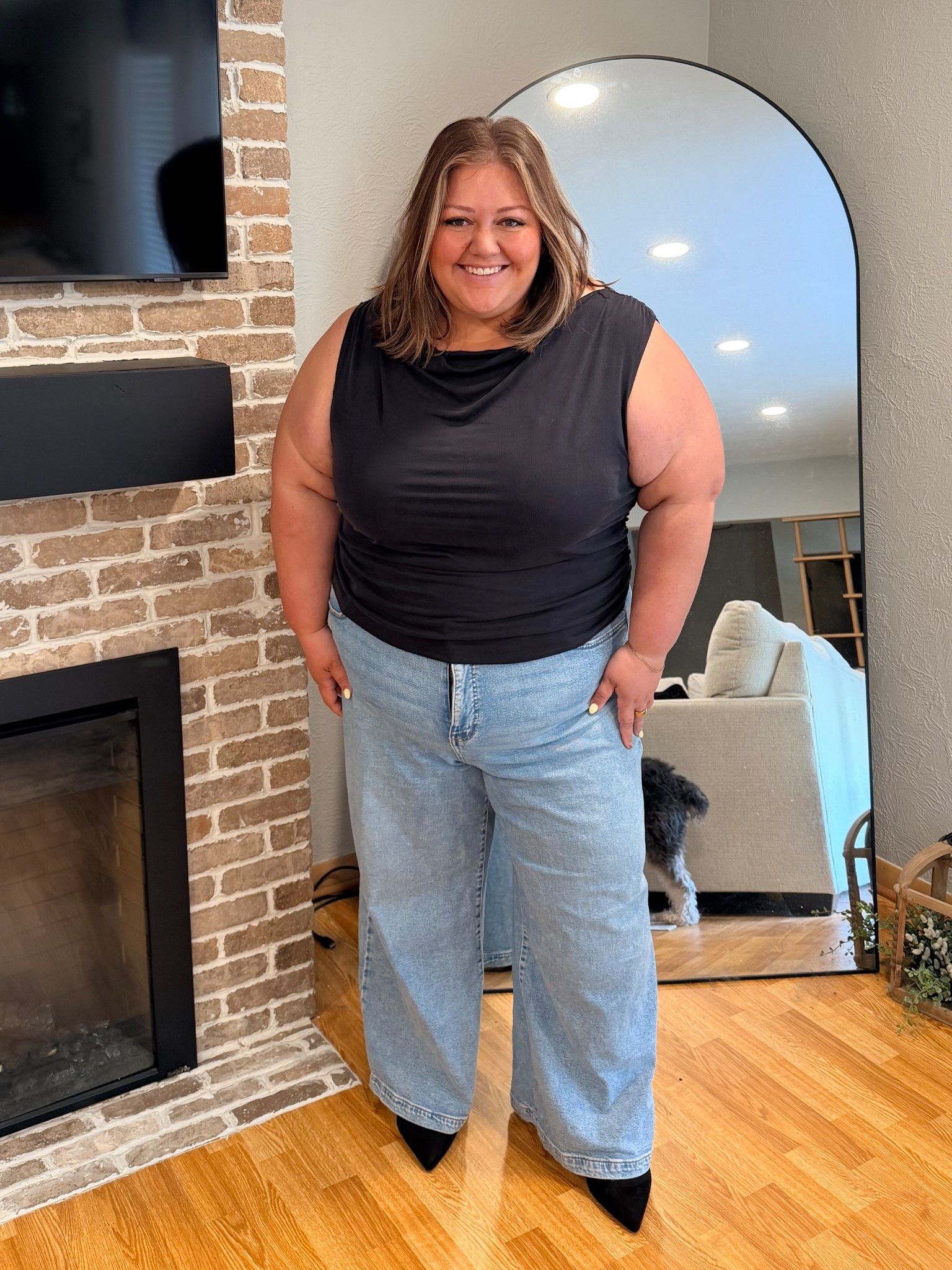 Outfit for the office as a size 3X🖤

#LTKootd #LTKPlusSize #LTKWorkwear