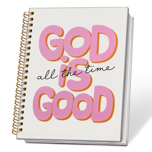 Pink Bible Journal Notebook for Women, Inspirational Christian Gifts for Women, Prayer Bible Supp... | Amazon (US)