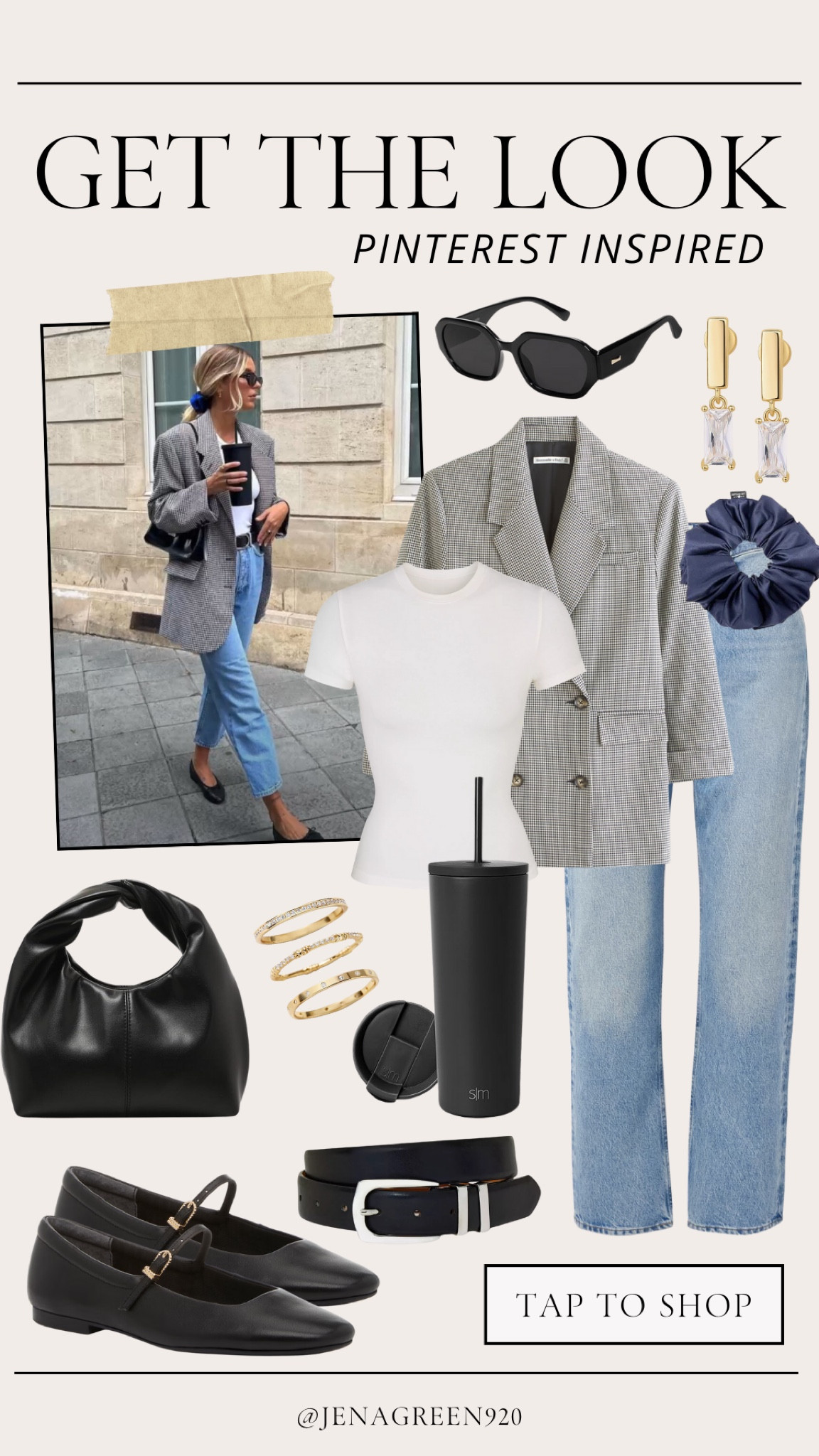 Get the Look | Pinterest Inspired Outfit | Blazer | Fall Fashion | Fall Outfit 

#LTKFindsUnder100 #LTKStyleTip #LTKFindsUnder50