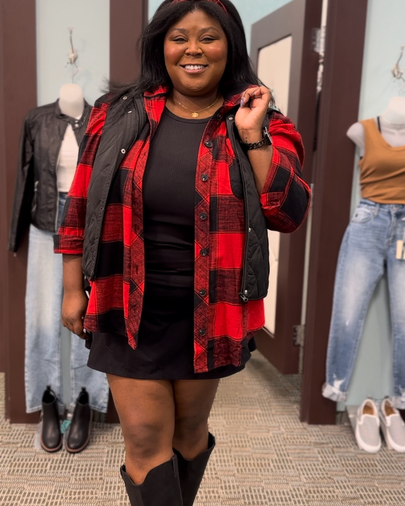 Stadium ready | game day | casual | western boot | flannel | fall day | football | OOTD

#LTKPlusSize #LTKStyleTip #LTKShoeCrush