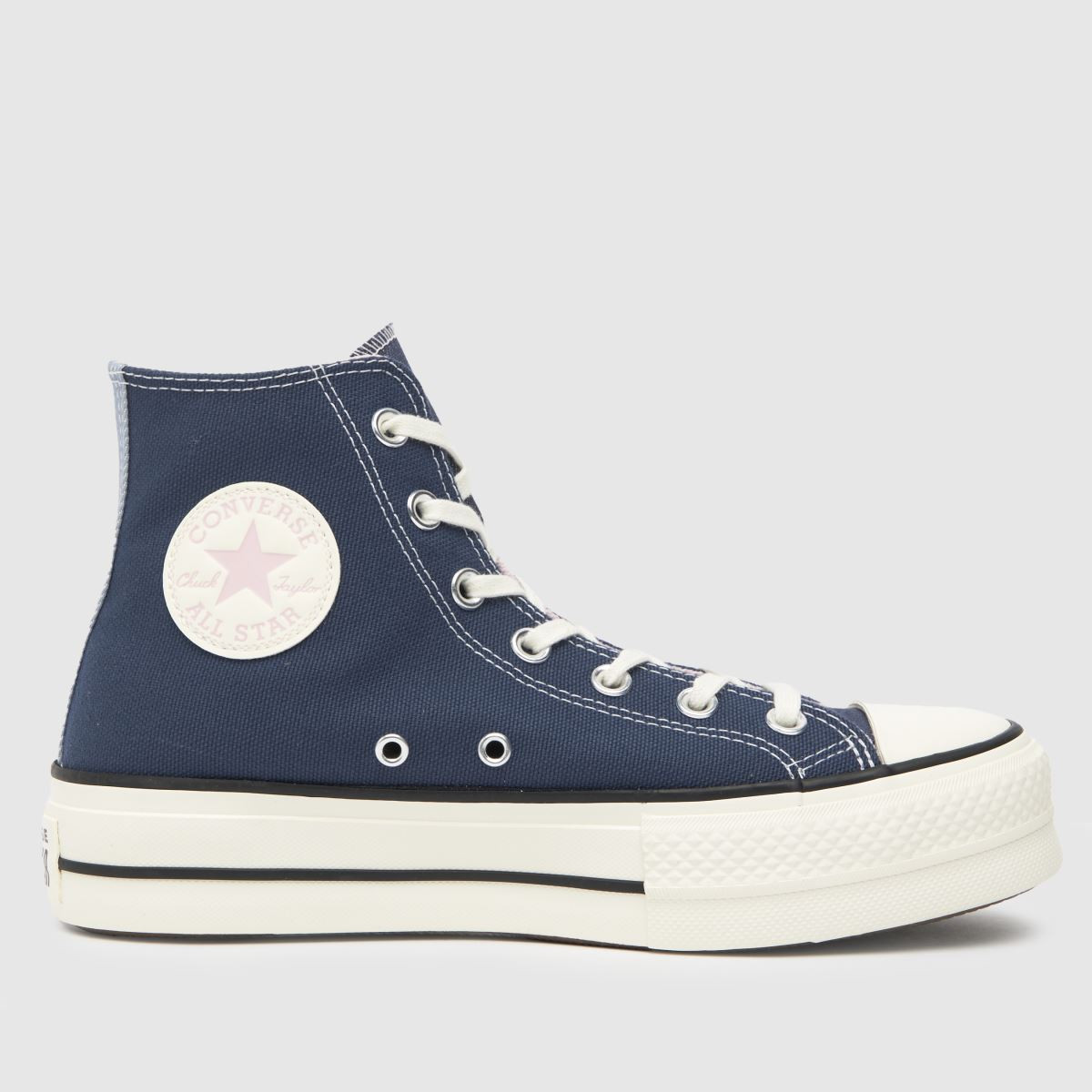 Converse navy lift denim utility trainers | Schuh