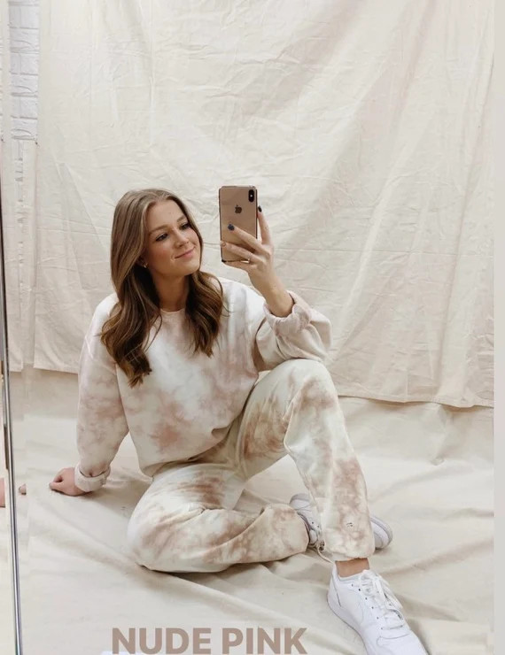 Matching One Color Tie Dye Set | Etsy (US)