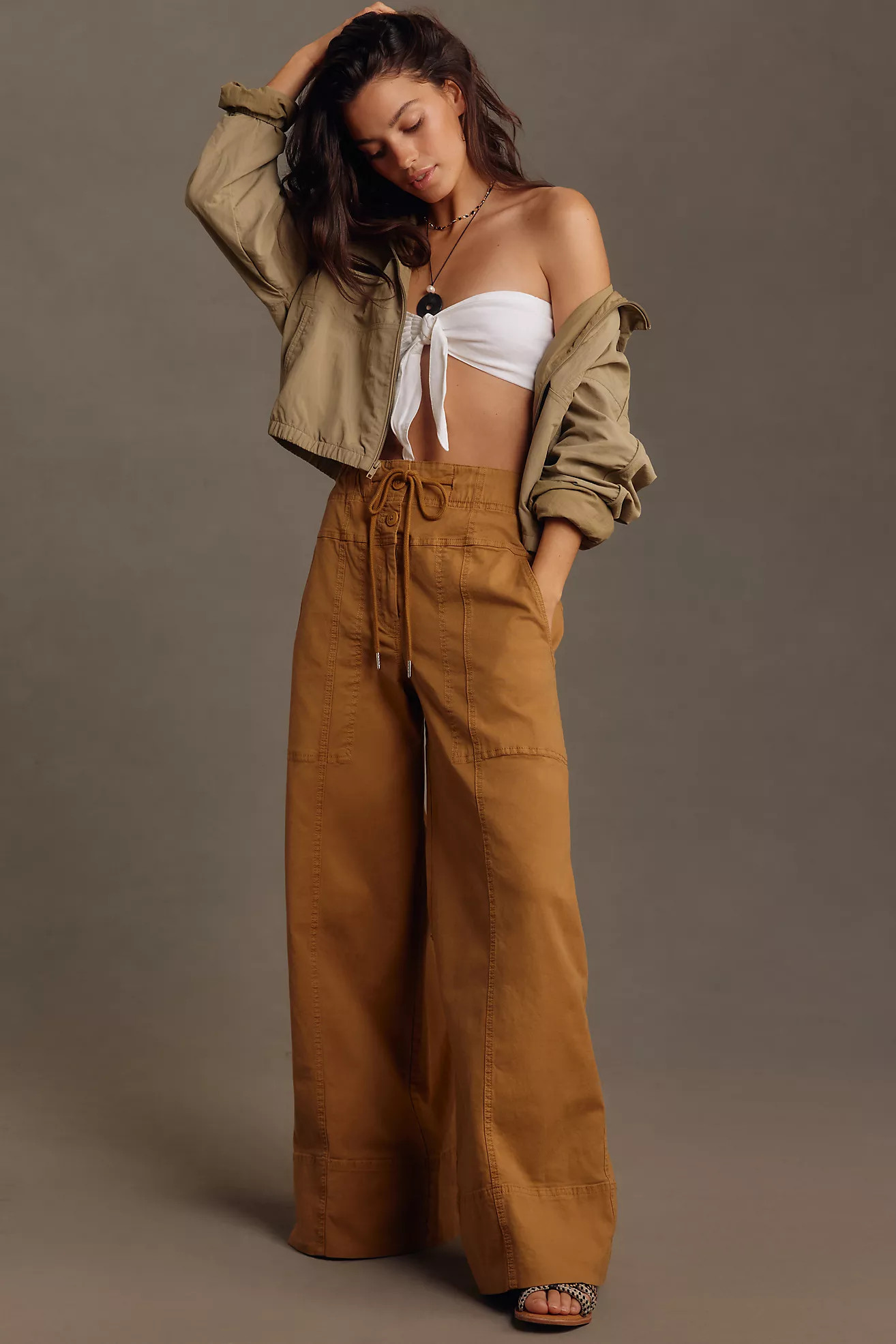 Pantalon ample style militaire Maeve | Anthropologie (EU)