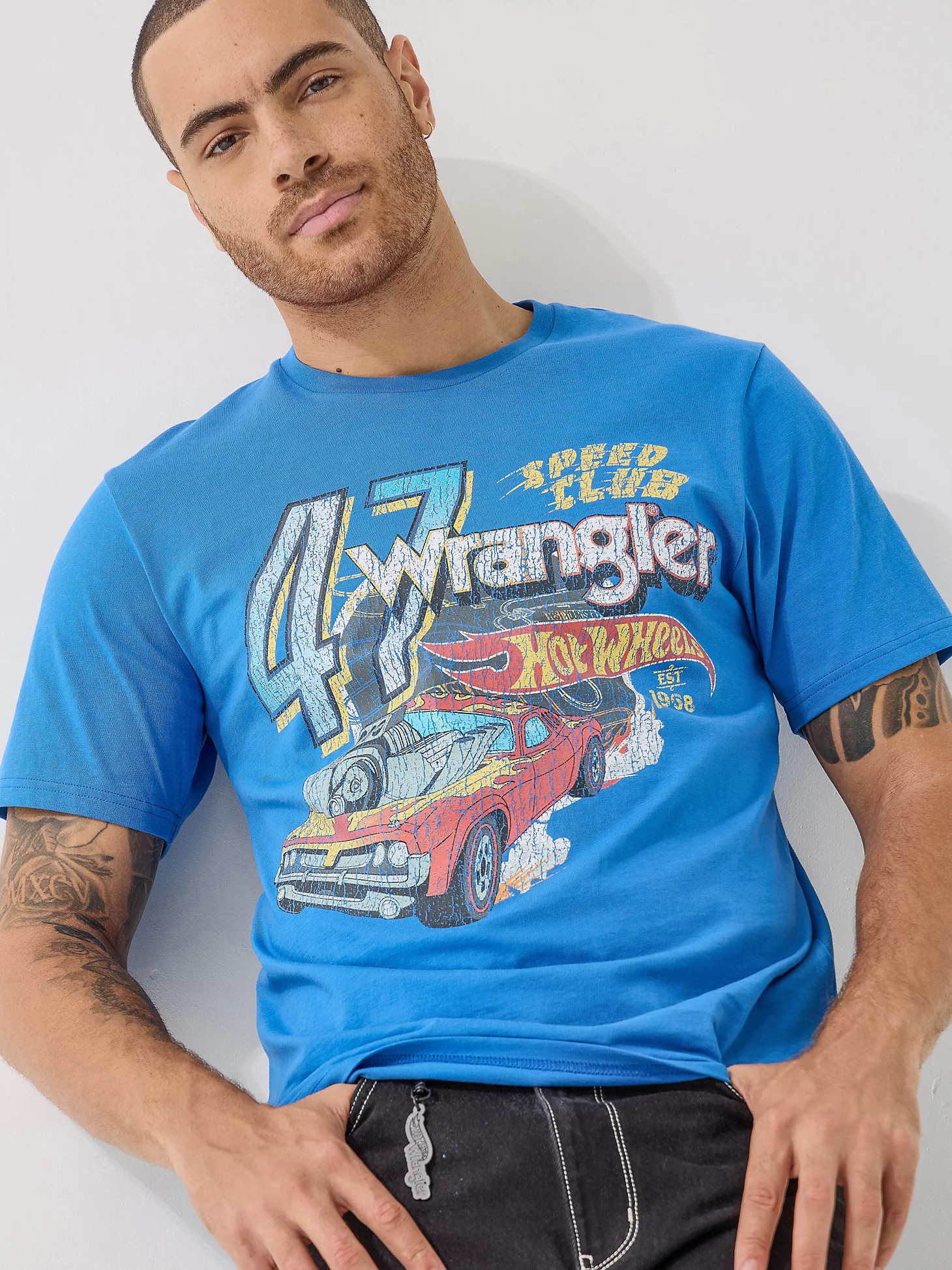 Wrangler® x Hot Wheels™ Men's Speed Club T-Shirt | Wrangler