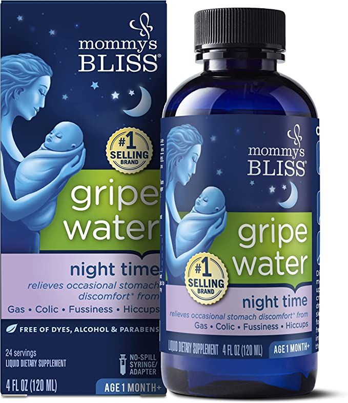 Mommy's Bliss - Gripe Water Night Time - 4 FL OZ Bottle | Amazon (US)