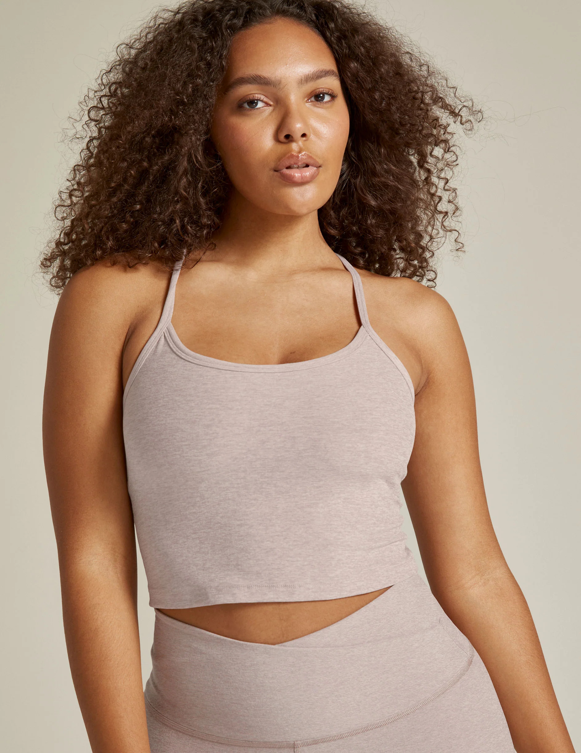 Spacedye Slim Racerback Cropped Tank | Beyond Yoga | Beyond Yoga