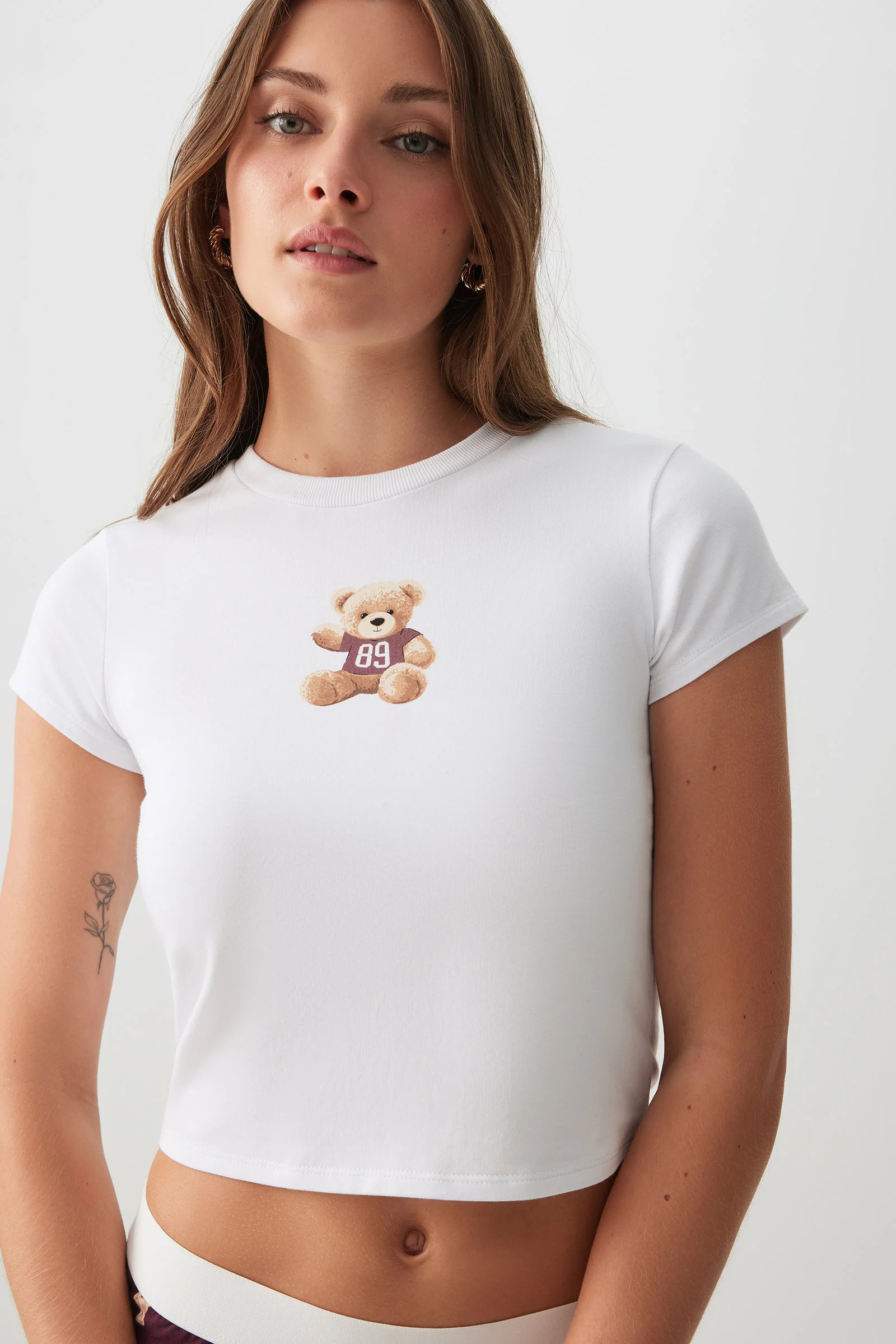 Graphic Crop PJ Top | Ardene