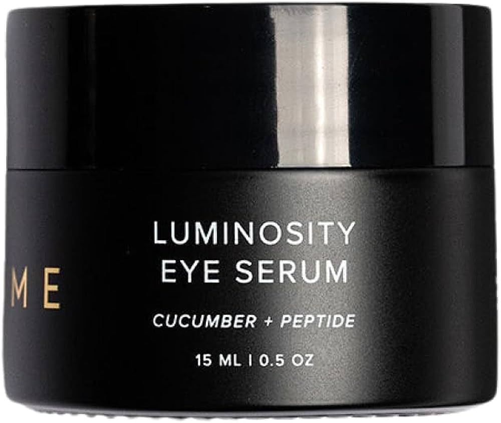 DIME Beauty Luminosity Eye Serum, Cooling Eye Serum with Peptides and Sqaulane, Reduce Dark Eye C... | Amazon (US)