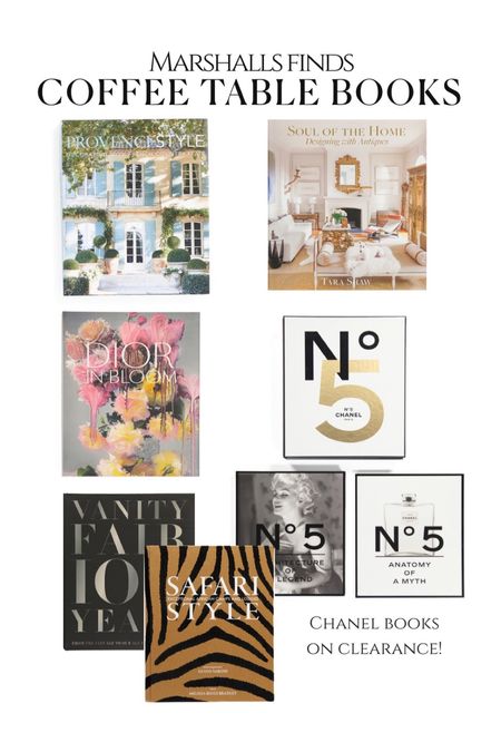 Marshalls finds, Coffee table books, interior design books, designer coffee table books for less 
, vanity fair, Dior , Chanel 

#LTKhome #LTKunder50 #LTKsalealert