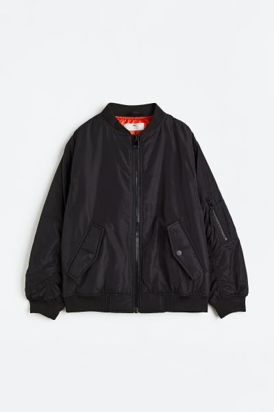 Oversized Bomber Jacket | H&M (US + CA)