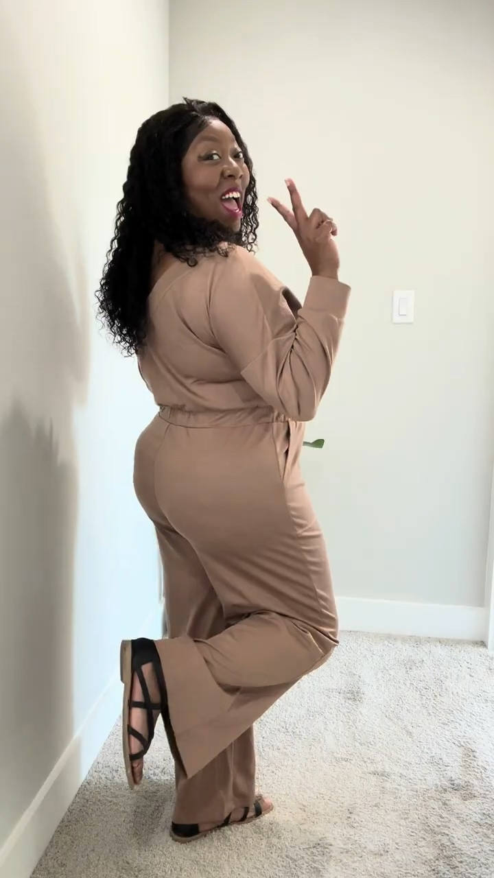 Plus size jumpsuit wear it 2 ways

#LTKPlusSize #LTKGiftGuide #LTKootd