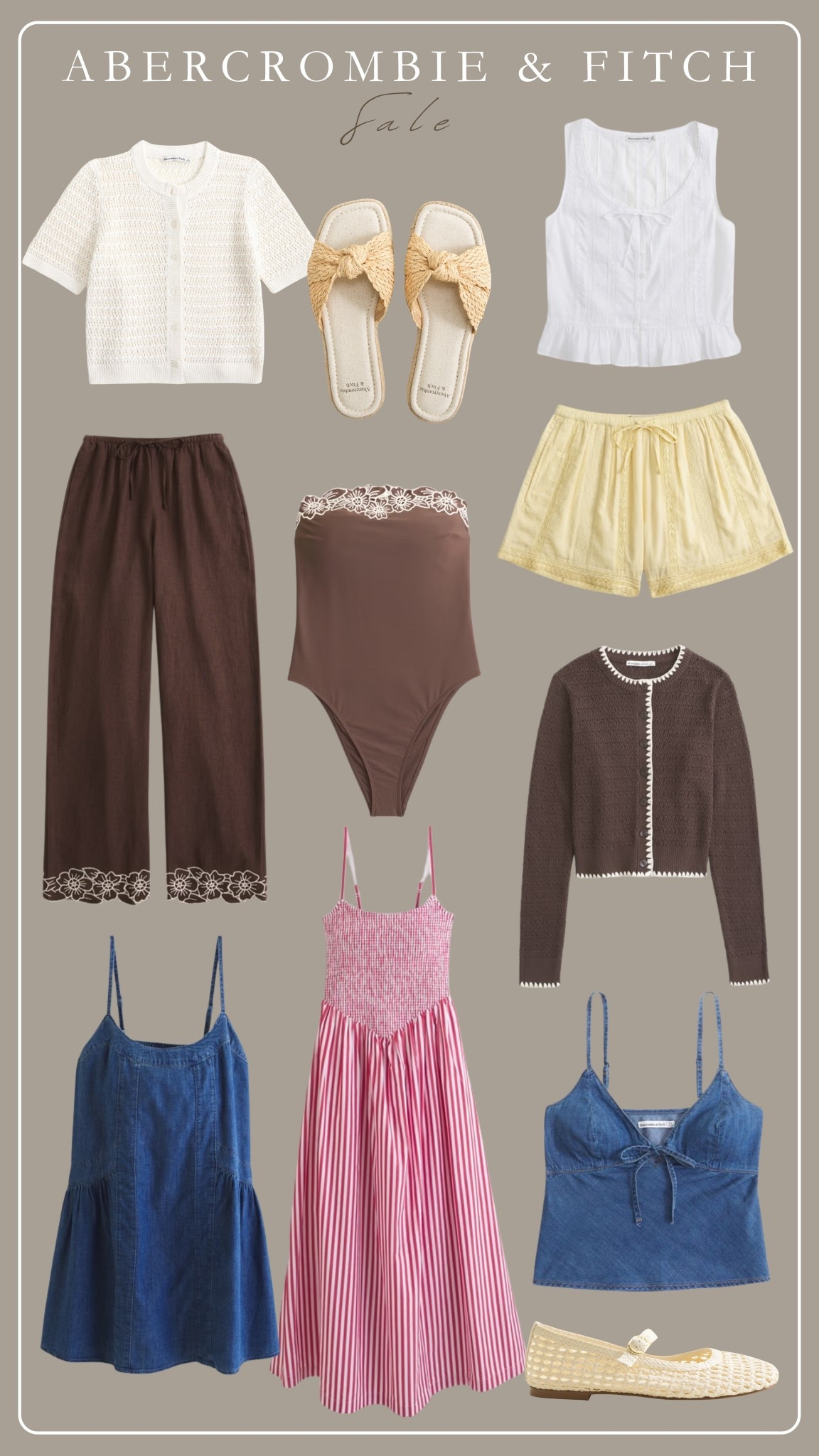 Abercrombie & Fitch Sale 🔗🔗

AFLTK for extra 25% off 🔗🔗

Shop Now! 

#LTKBeauty #LTKSaleAlert #LTKootd