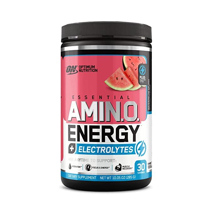Optimum Nutrition Amino Energy Plus Electrolytes Energy Drink Powder, Caffeine for Pre-Workout En... | Amazon (US)