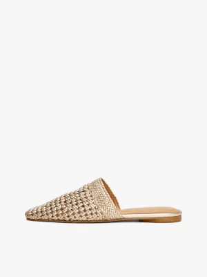The Runway Collection Metallic Crochet Mules | Tommy Hilfiger UK