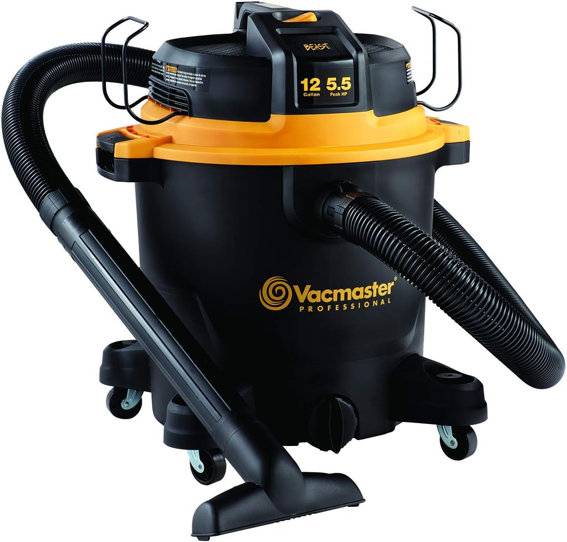 Vacmaster Professional - Professional Wet/Dry Vac, 12 Gallon, Beast Series, 5.5 HP 2-1/2" Hose (V... | Amazon (US)