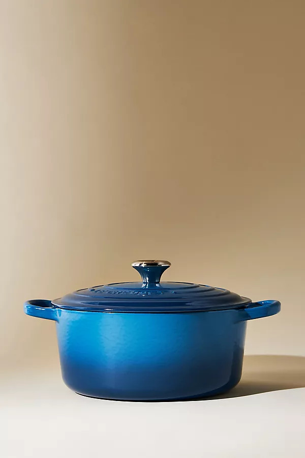 Le Creuset 3.5 QT Round Dutch Oven By Le Creuset in Blue Size XS | Anthropologie (US)