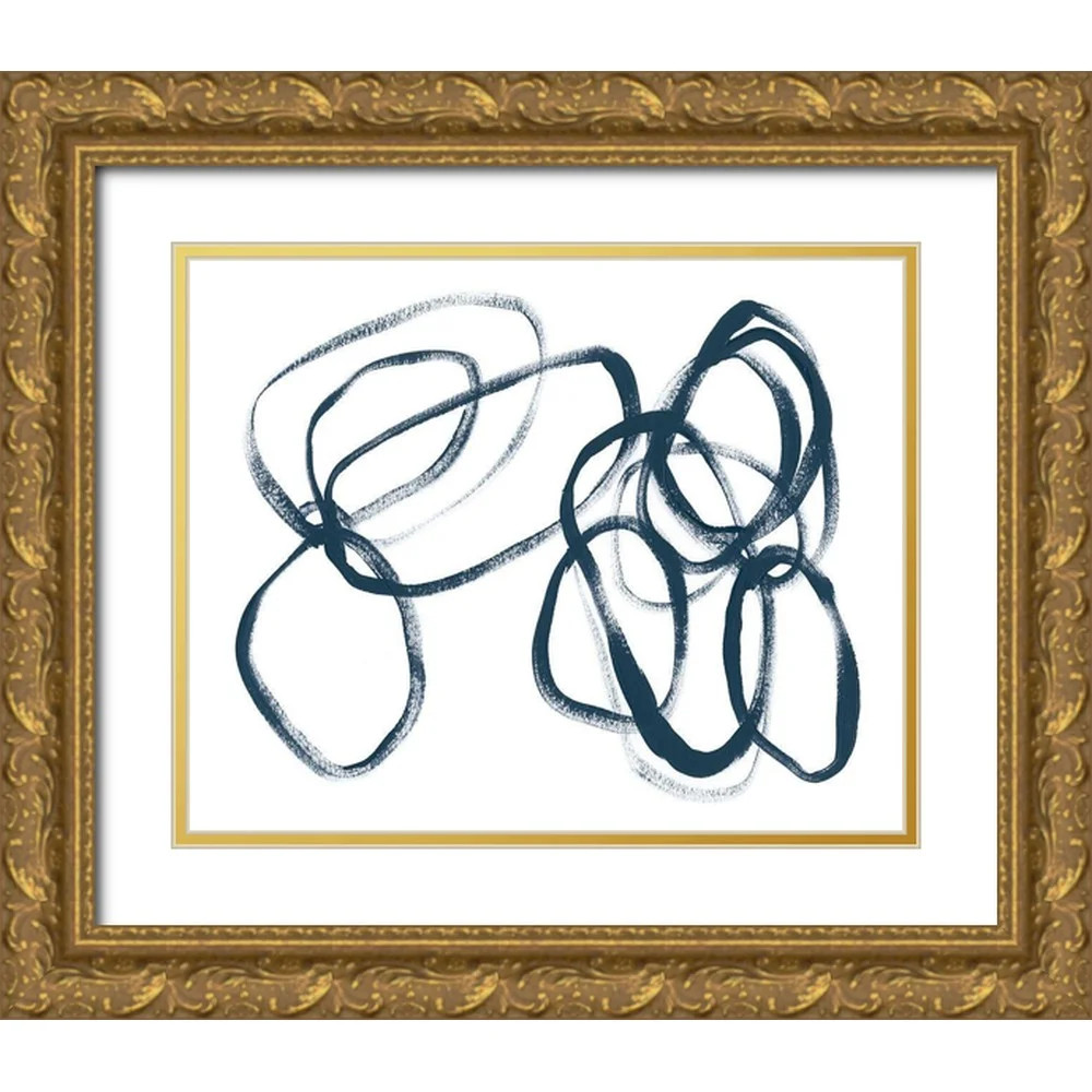 Vess, June Erica 32x26 Gold Ornate Wood Framed with Double Matting Museum Art Print Titled - Indi... | Walmart (US)