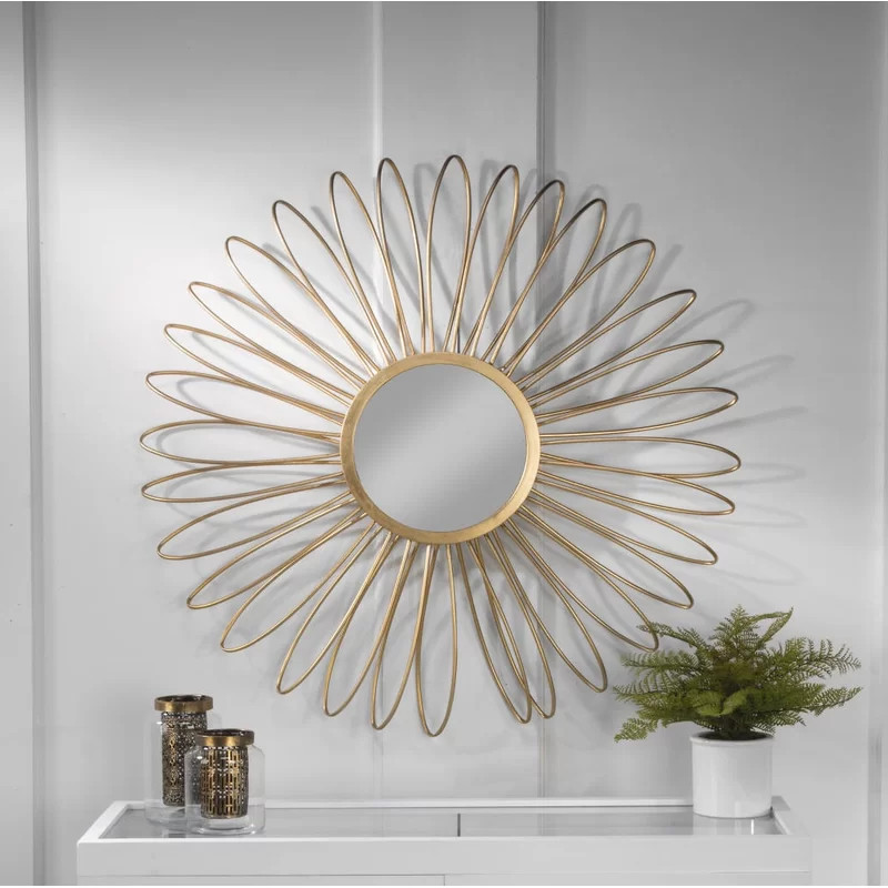 Kiska Glam Accent Mirror | Wayfair Professional
