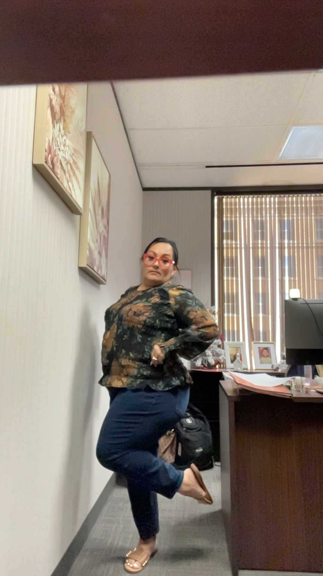 Manic Monday after Christmas break! 
Walked out of the house with house shoes…always keep an extra spare handy for my “moments” like this! 

#LTKOver40 #LTKWorkwear #LTKPlusSize