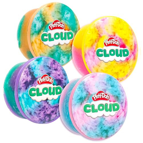 Play-Doh Scented Cloud, 4-Piece Bundle Pack, Popular Kids Toys, Party Favors for Ages 8-12 | Amazon (US)