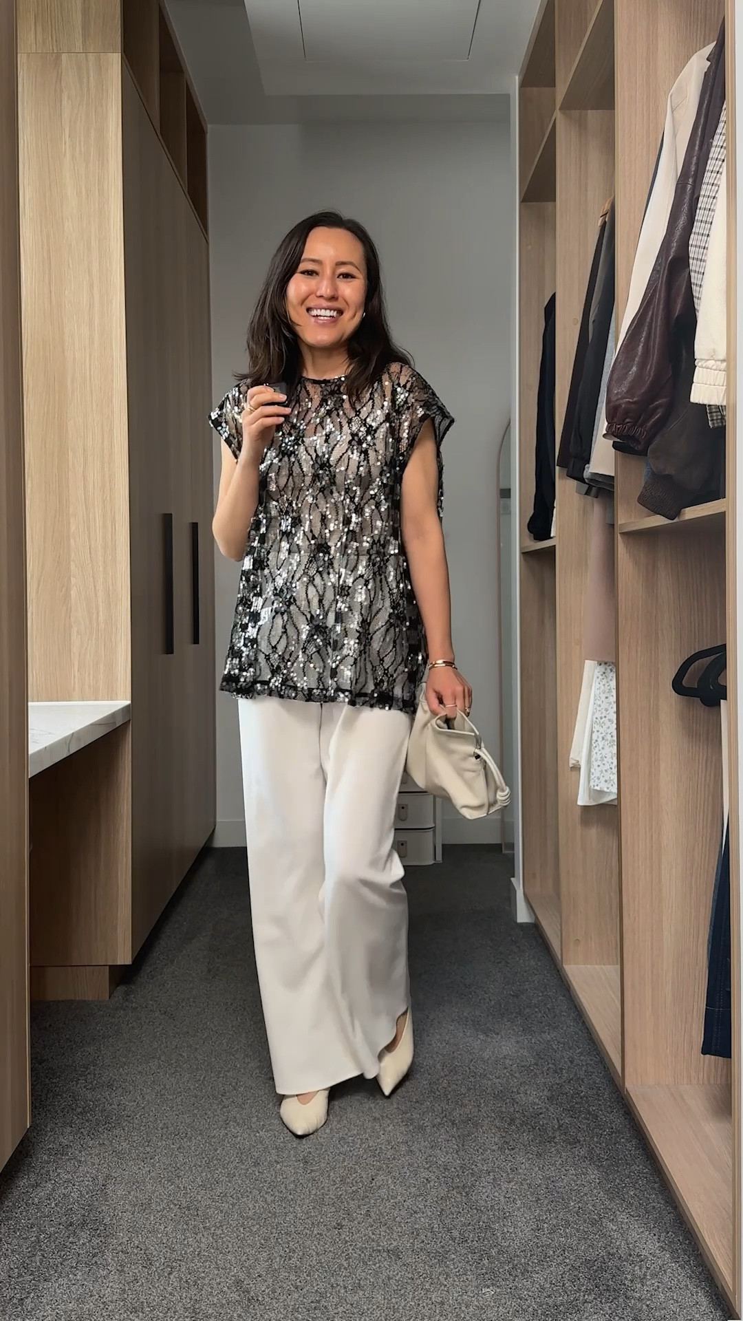 Love a bit of sparkle for the festive season. Wearing a size 8 in the top. 

#LTKfestive #LTKsummer #LTKpetite