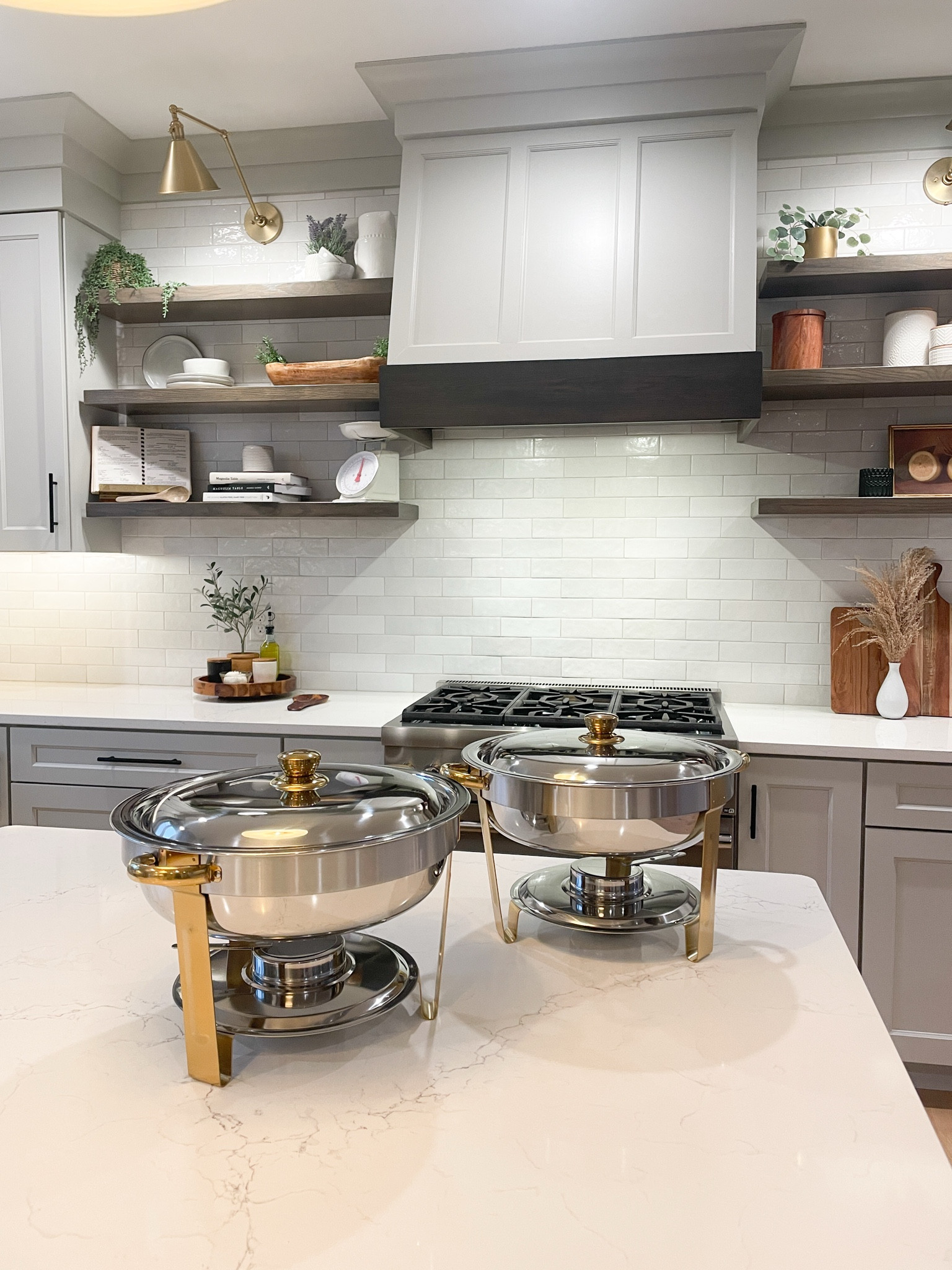 Make your next dinner party a breeze with these stainless steel and gold chafing dishes! These are so lightweight and portable too. 

Cooking
Hosting 
Dinner party
Family function 
Thanksgiving 
Holiday 
Buffet
Brunch 

#LTKHome #LTKGiftGuide #LTKFindsUnder100