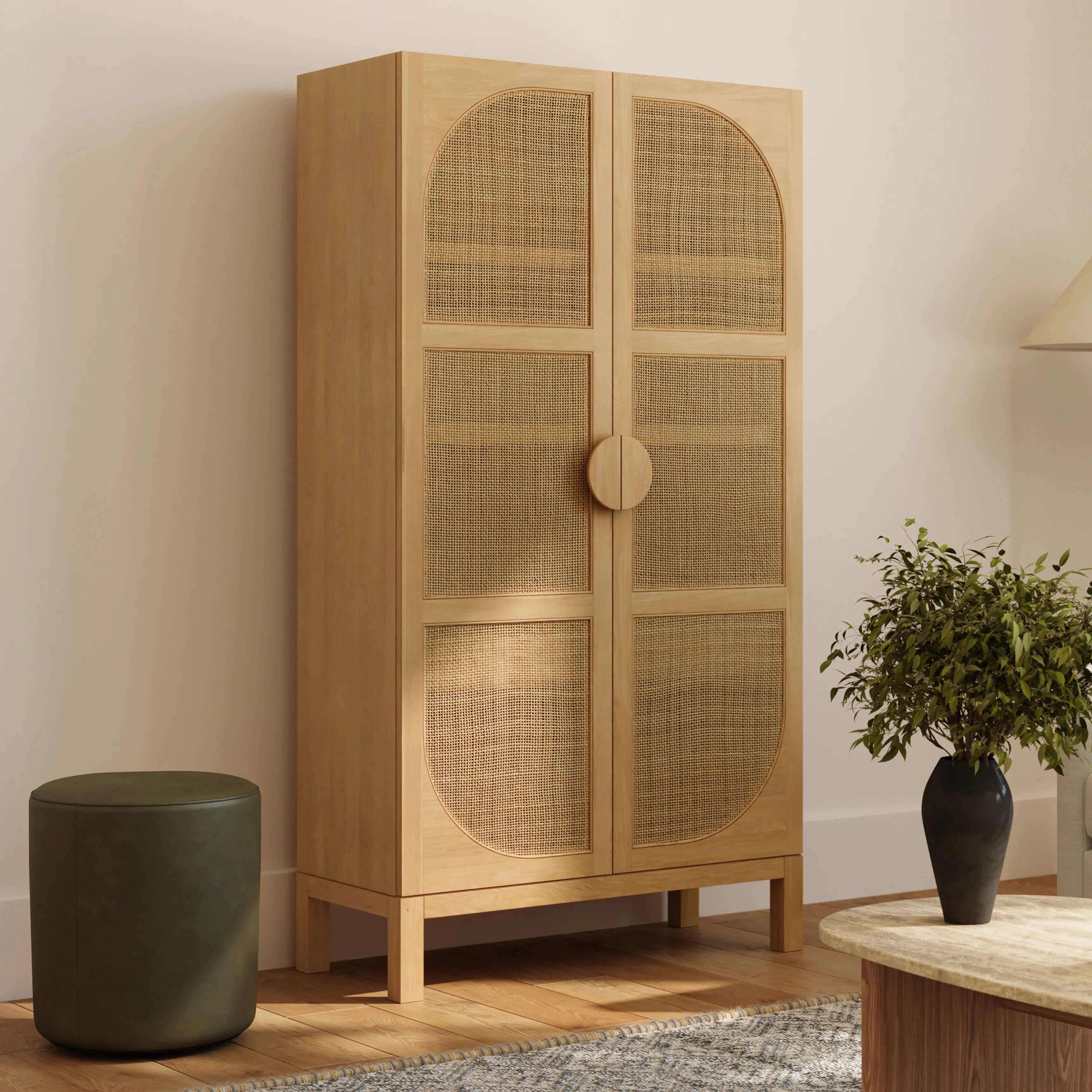 Dania 38" Cabinet - Natural Oak | Article | Article