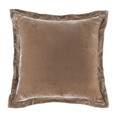 HiEnd Accents Stella Solid Color Quilted Faux Silk Velvet Romantic Western Decorative Pillow Sham... | Wayfair North America