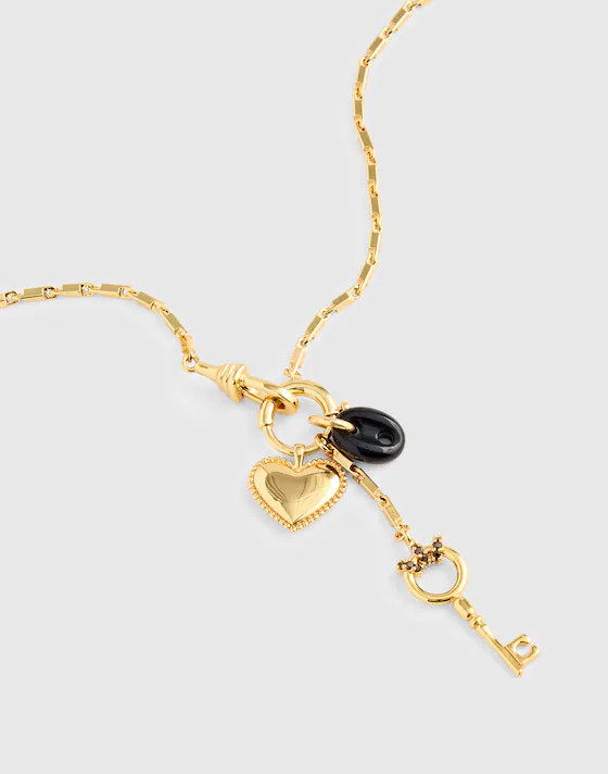Bar Watch Chain Charm Necklace | Madewell