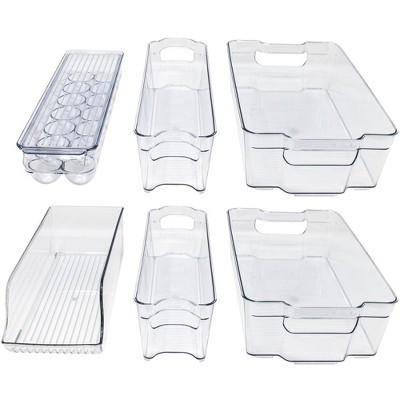 Sorbus Fridge and Freezer organization Bins 6 pack | Target